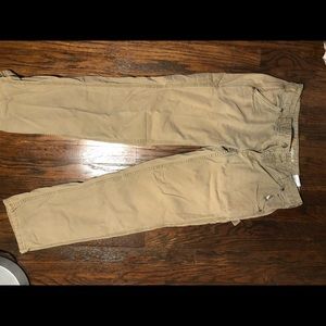 Carharrtt cargo tan jeans size 10